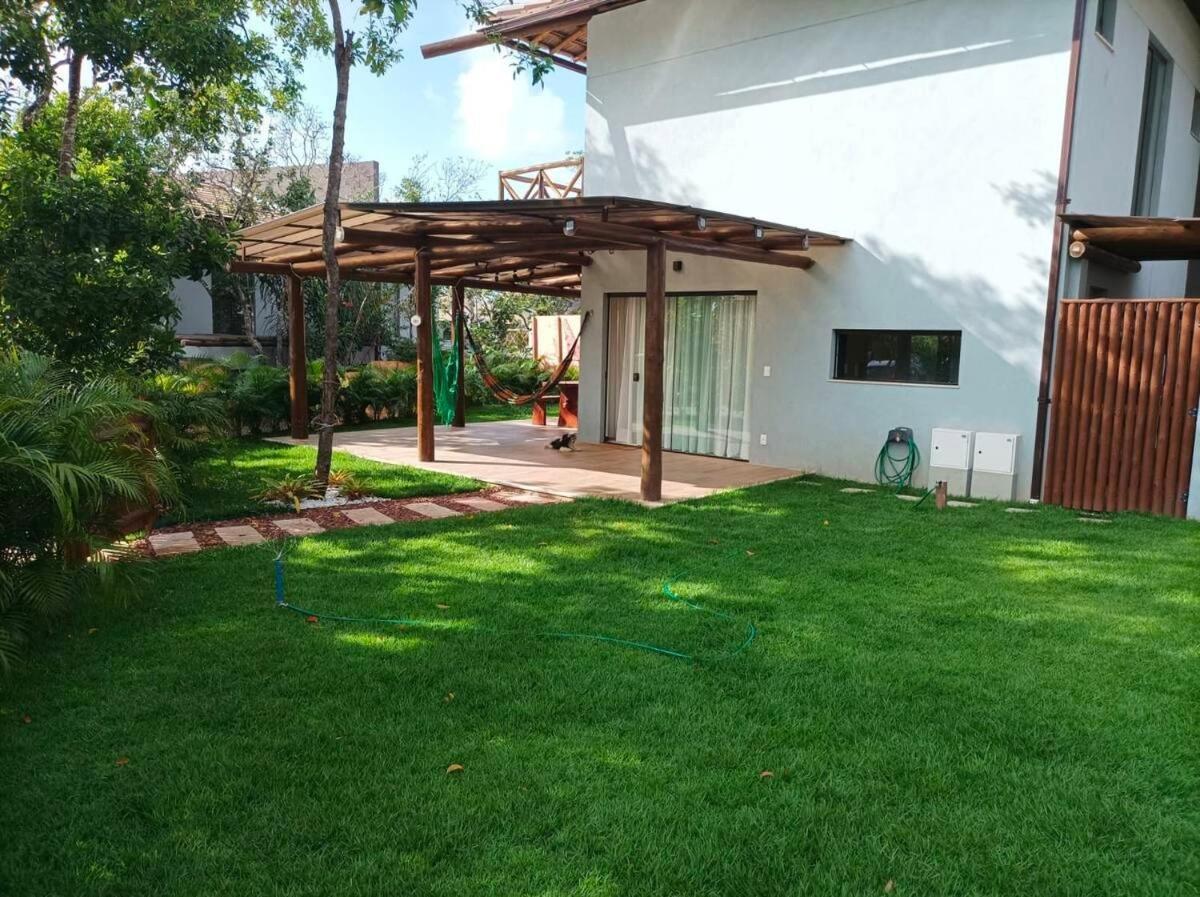 Casa Praia Do Forte Bahia Jardim Piscina Churrasco Exterior photo